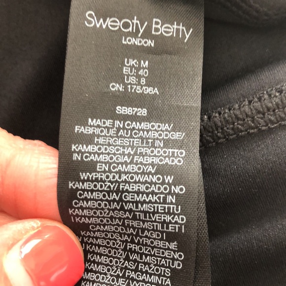 #600🆕[M] Sweaty Betty-All day wrap waist tank top - Picture 6 of 8